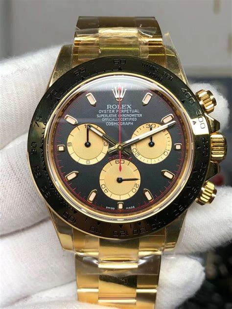 gold rolex daytona replica|Rolex 1992 daytona winner watch.